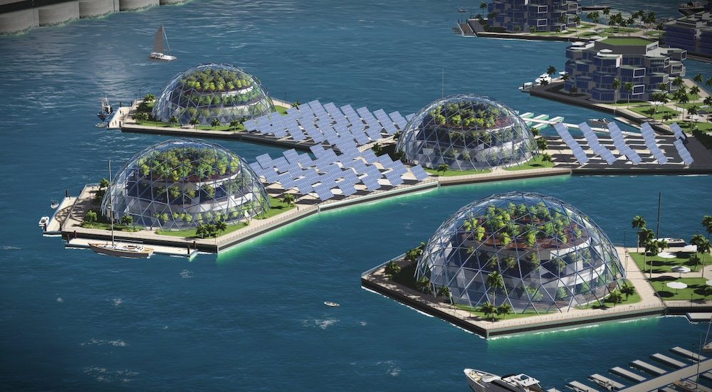 artificial islands