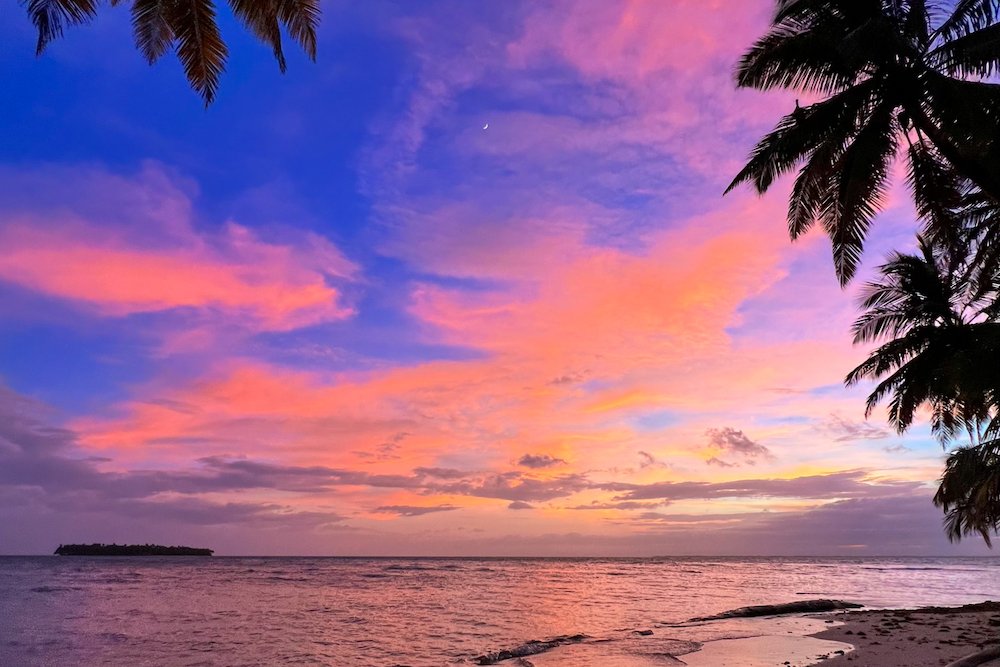 calala island sunset