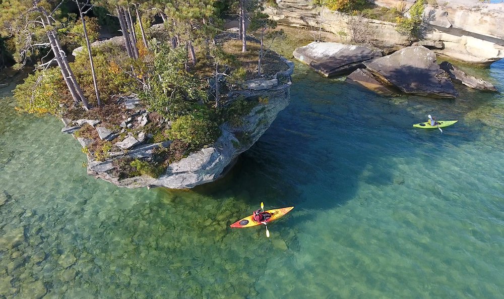 lake huron kayaking