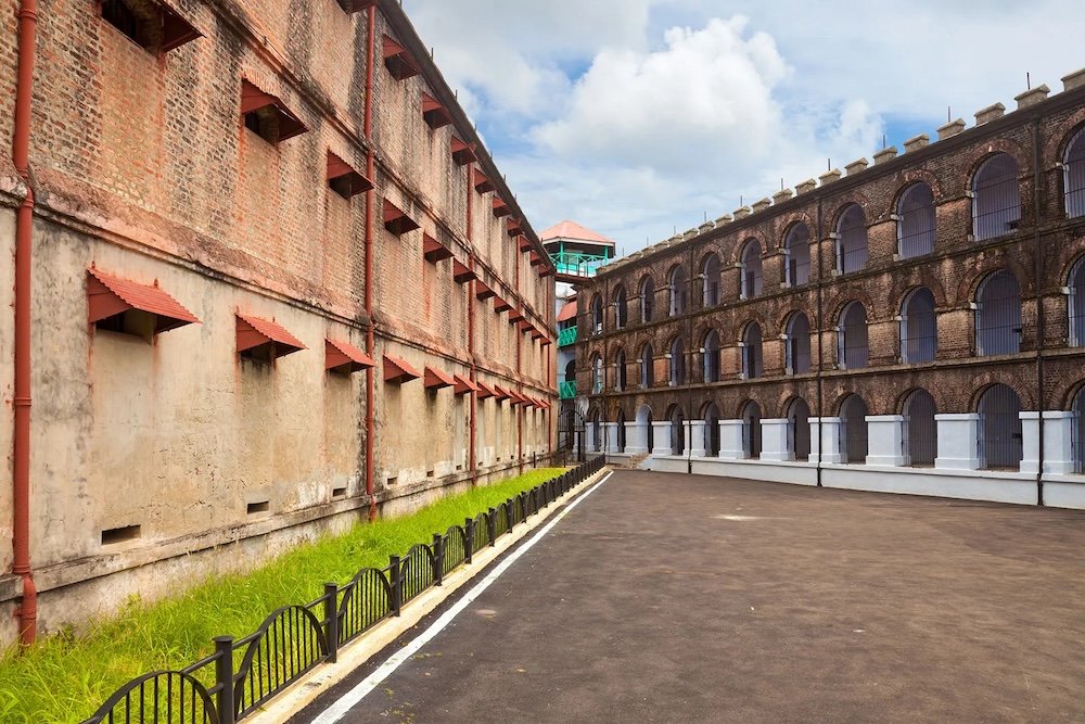 Cellular Jail, located in Port Blair