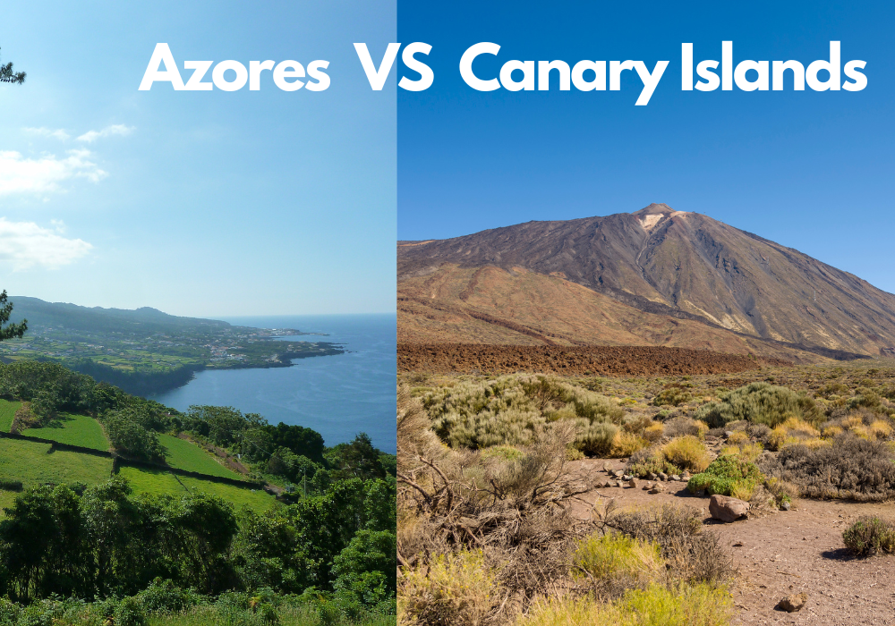 azores canary islands