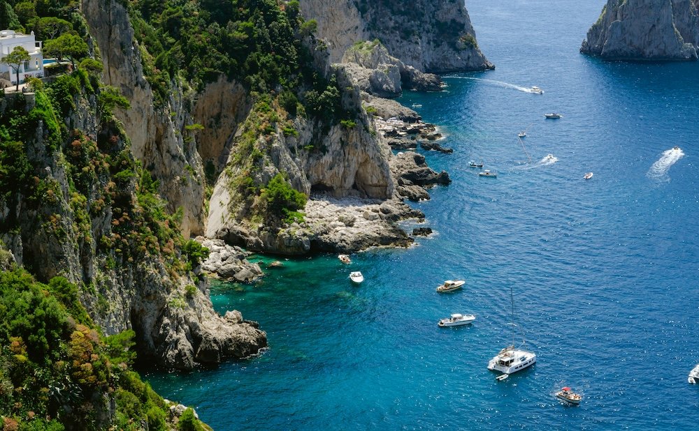 capri island coast